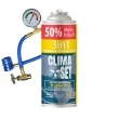 ClimaSet 3-in-1 Kältemittel R134a/ R12 Ersatzgas, Öl, Dichtmittel, Füllschlauch mit Manometer